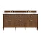 James Martin Vanities 72''Double Vanity, Mid-Century Walnut 424-V72-M-WLT - alternate 1